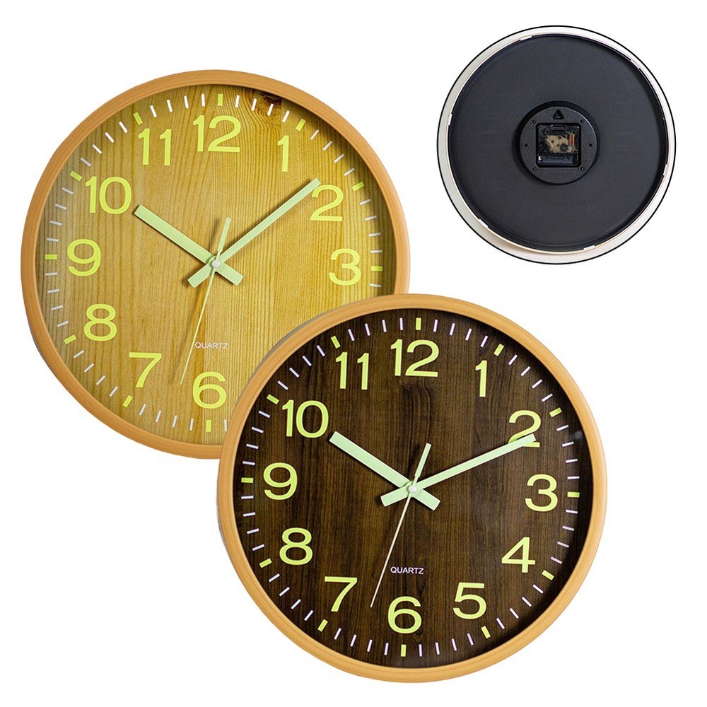 Stylish 30CM Luminous Digital Clock Designed for Peaceful Environments