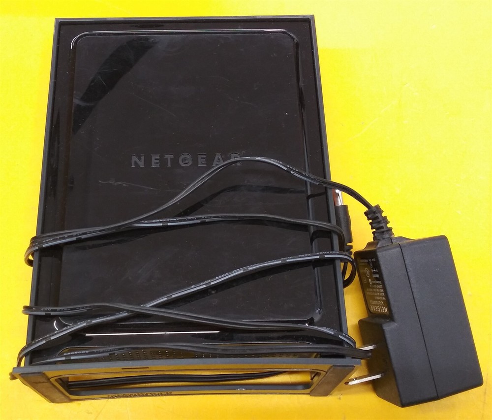 ⭐️⭐️⭐️⭐️⭐️ Netgear Wireless-N Router WNR2000 4-Port Black