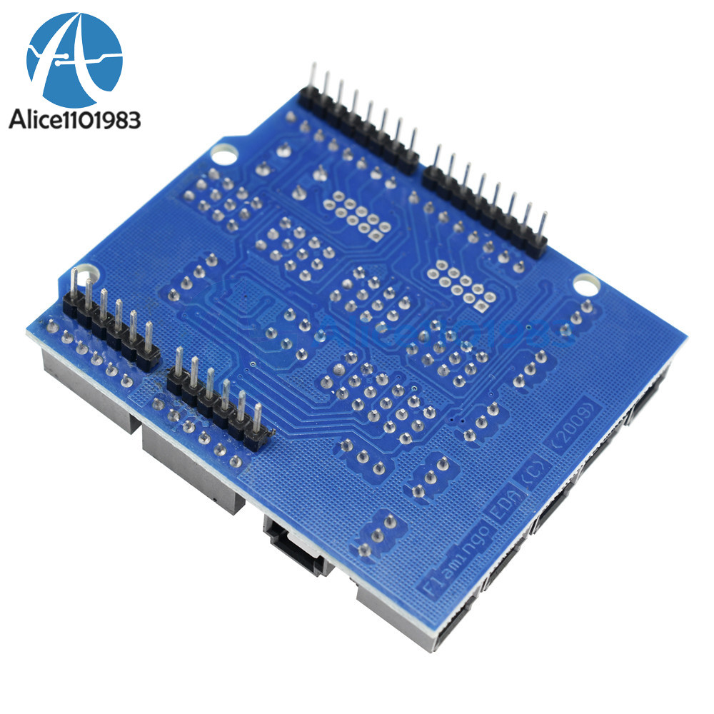 Arduino UNO MEGA Duemilanove Sensor Shield V4 Digital Analog Module Servo Motor