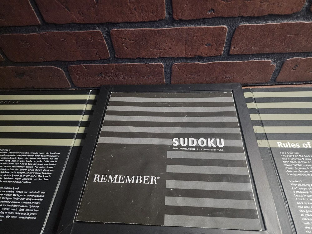 Sudoku Remember Game