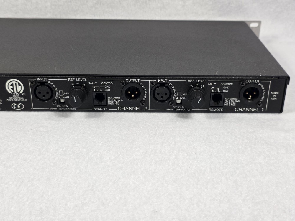Aphex 320A COMPELLOR Dual Mono/Stereo Compressor - Leveler - Limiter