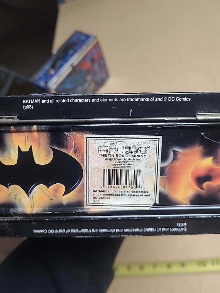 DC Comics Batman Metal Lunch Box