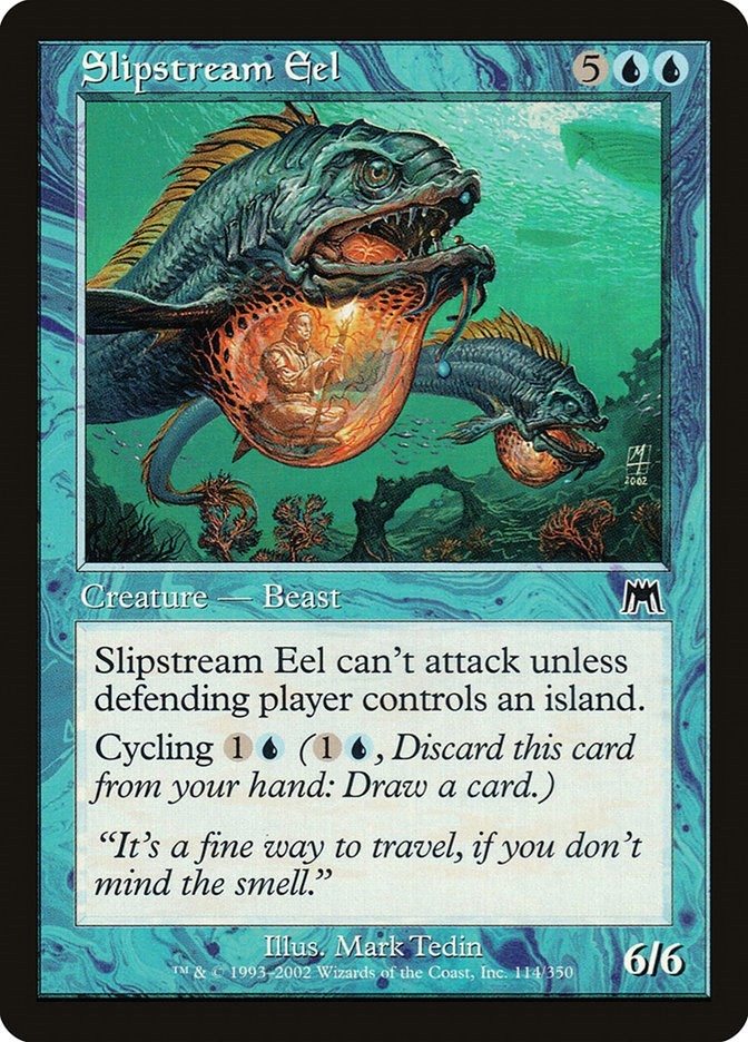 Slipstream Eel Onslaught 114 MTG MP