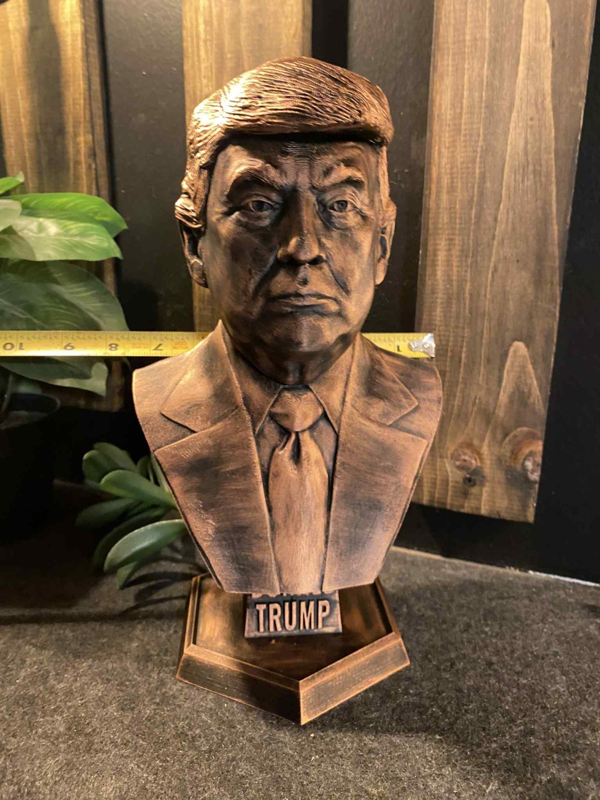 Donald Trump Copper Statue 13 INCHES TALL