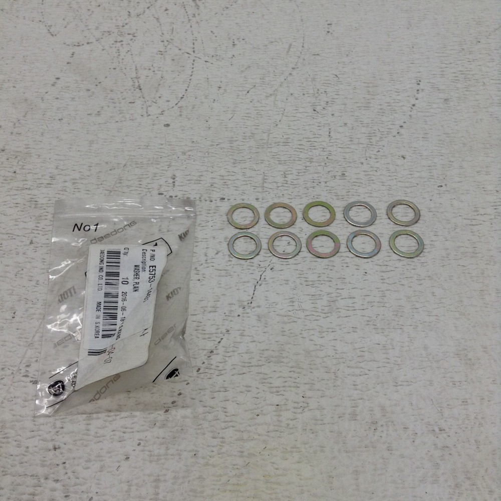 Daedong Kioti E5753-14431 Plain Washer E575314431 E5753 Bag of 10 New (TSC)