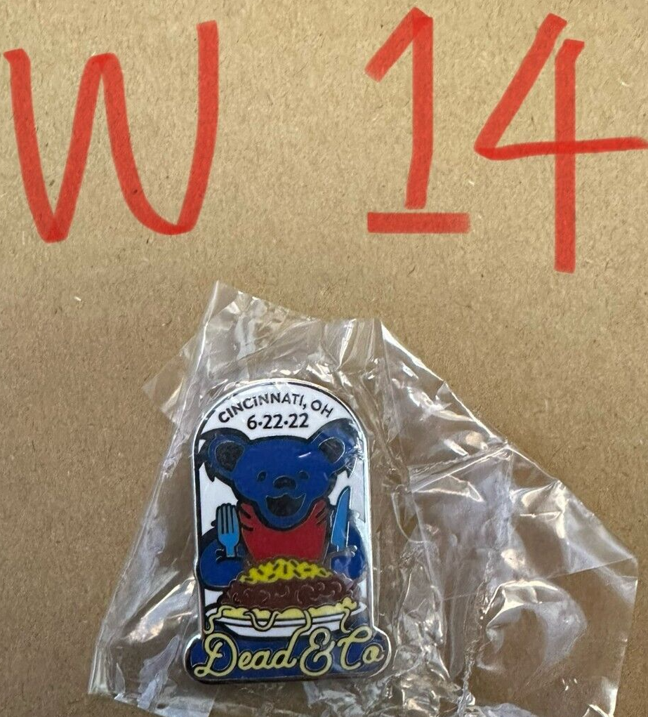 Dead And Company Pin Official 2022-2023 Tour Pin,VA/OH/IL/NY/NC/MA etc. Pick No.