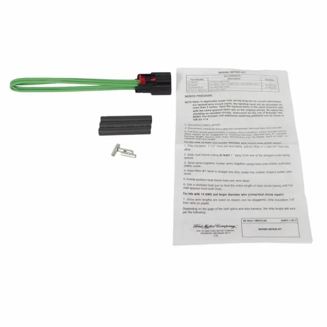 Genuine Motorcraft Engine Crankshaft Position Sensor Connec WPT-931