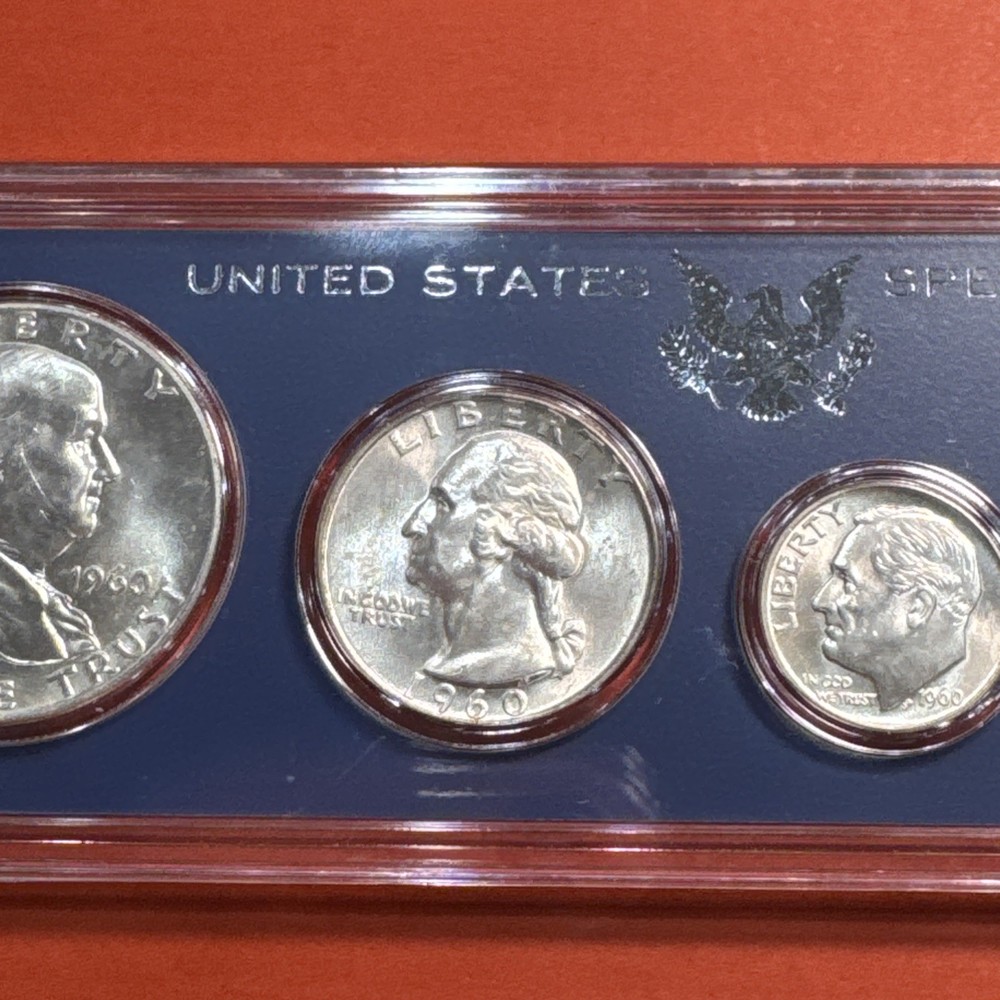 1960 D Denver Mint Coin Set 90% Silver