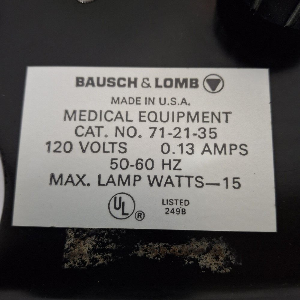 Bausch and Lomb 71-21-35 Keratometer