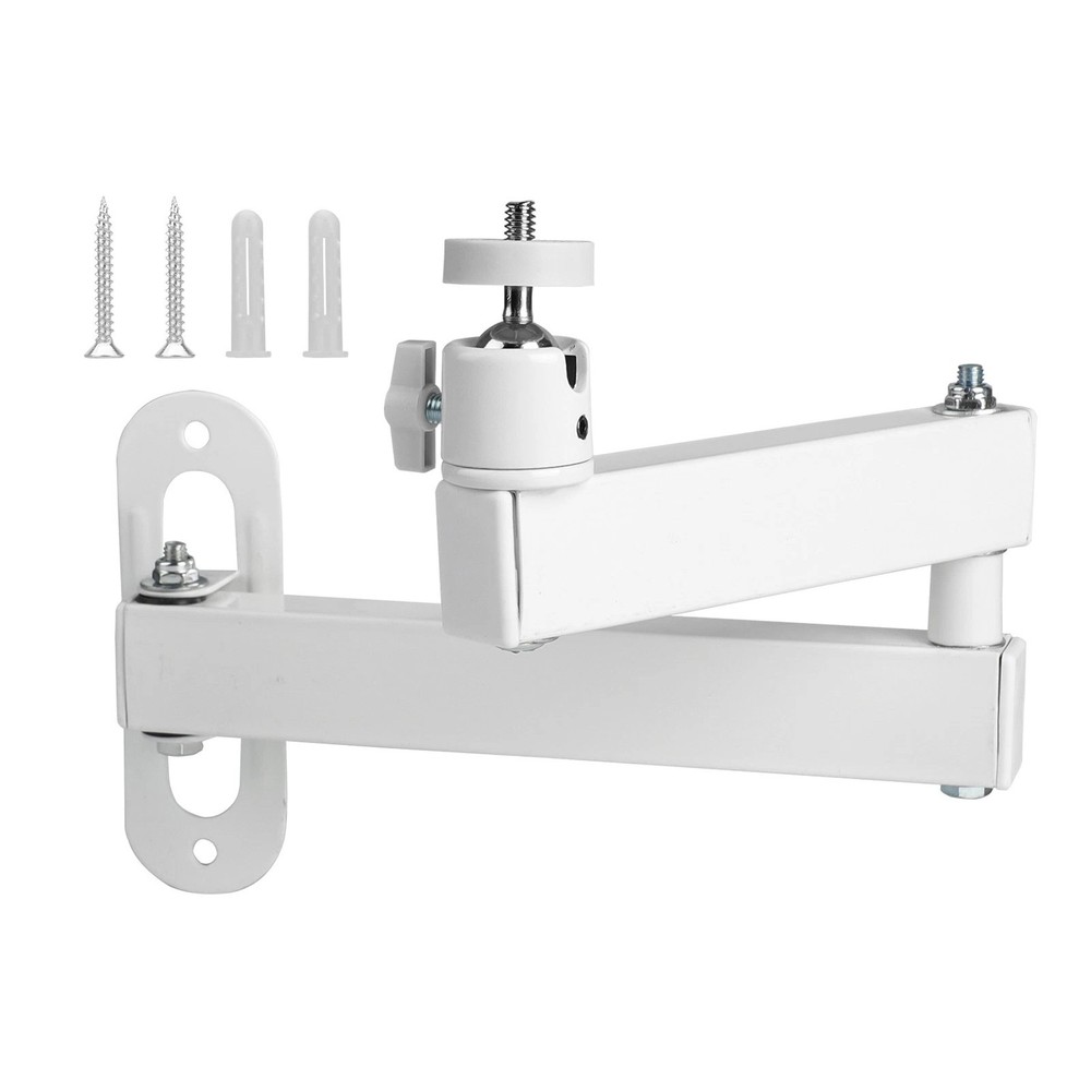 Adjustable Foldable Wall Mount for Camera Projector with Max 13.8in Arm Length