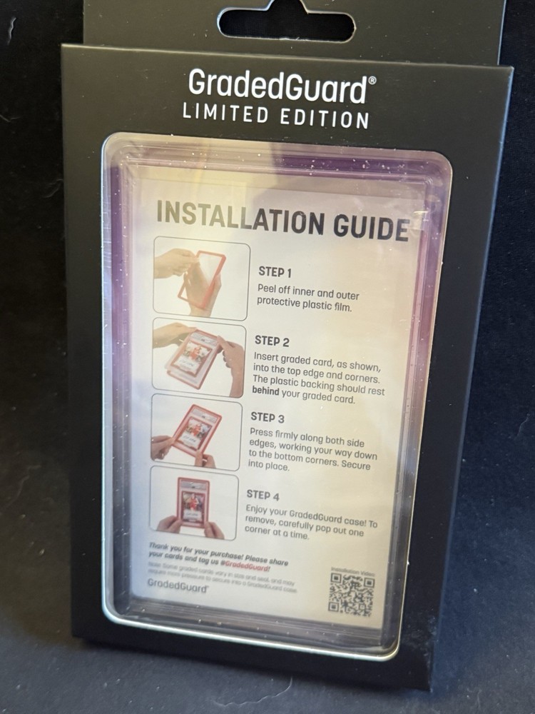 🔥NEW GradedGuard PSA Graded Card Case Guard Protector ULTRAVIOLET