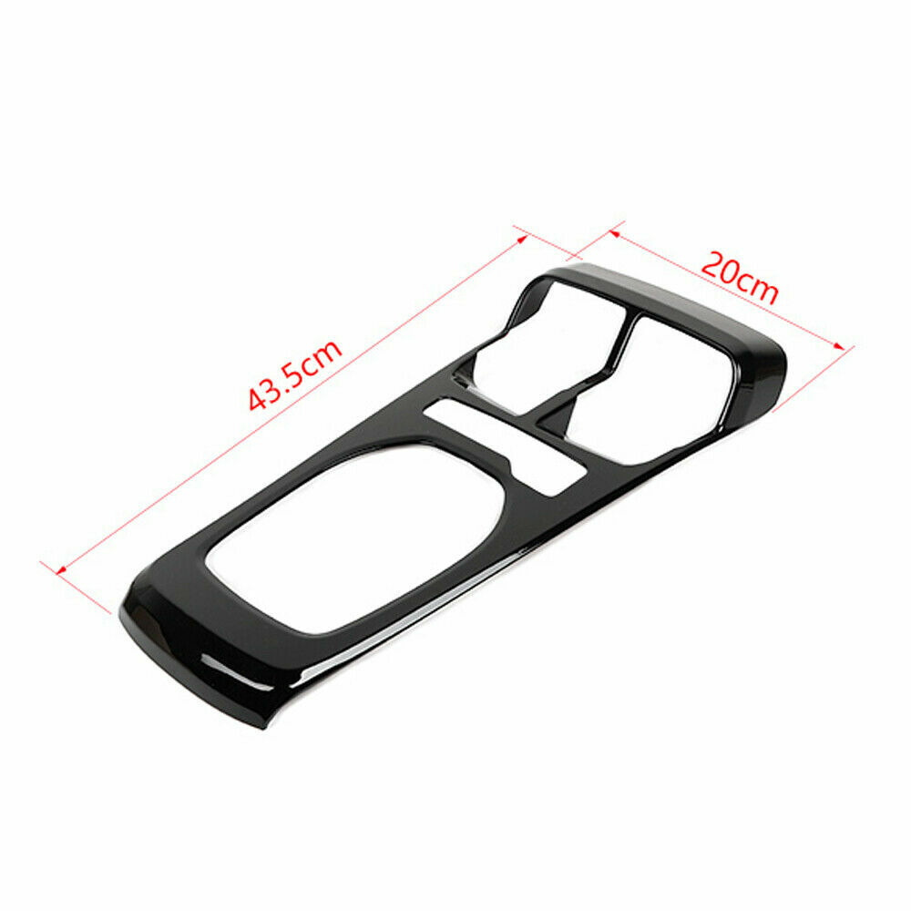 For 2010-15 Chevrolet Camaro Black Console Gear Shift Panel Decor Cover Trim Kit