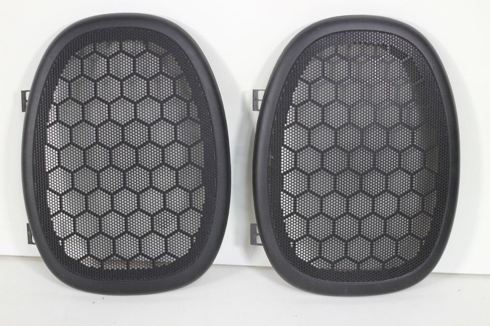 2004 - 2009 Pontiac Grand Prix Rear Deck Speaker Grill Covers Black Left + Right