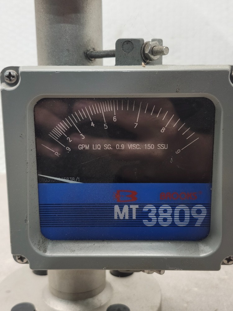 USED BROOKS VARIABLE FLOW METER MT3809 3809E13CBMAA1A1