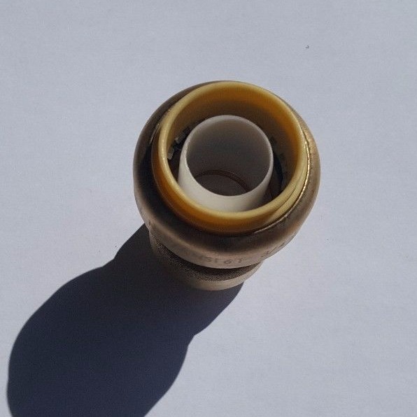 5 PIECES 3/4" X 1/2" PUSH FIT REDUCER COUPLING