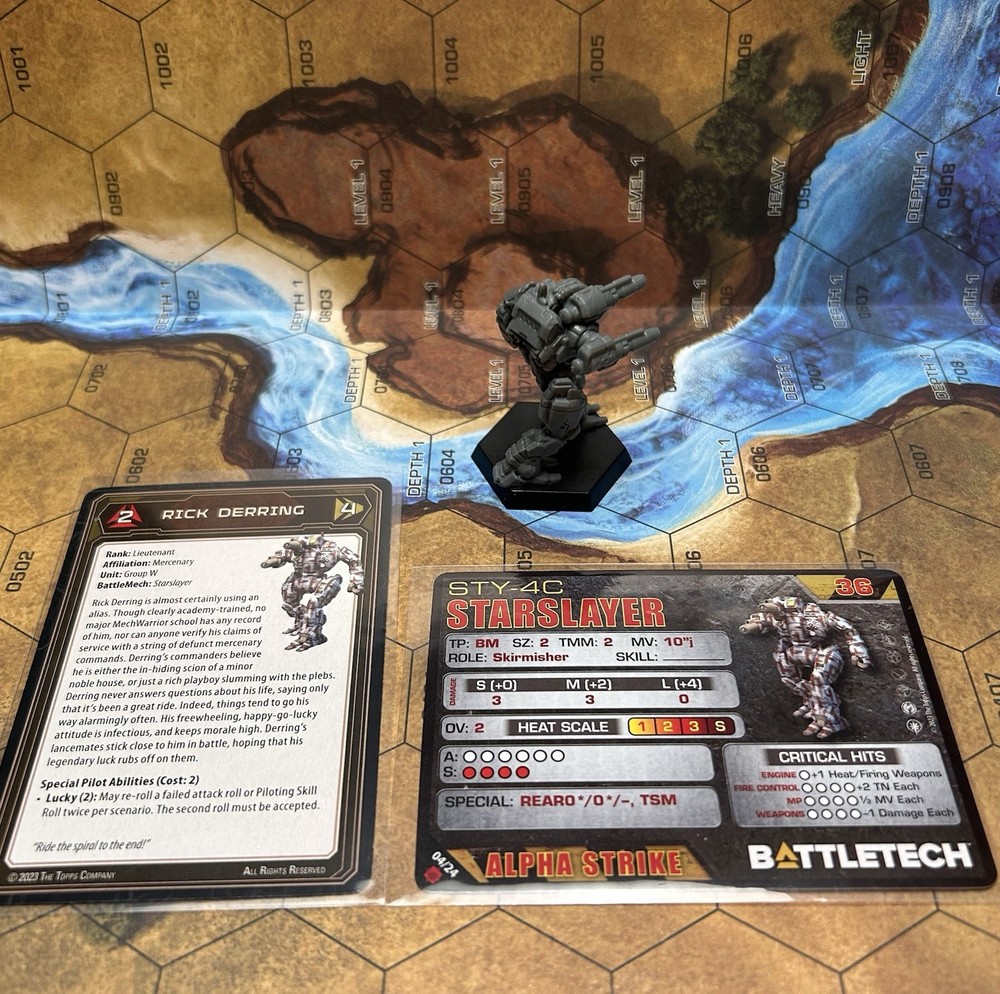 Battletech Starslayer Mech (sty-4c, 3c) Mercenaries