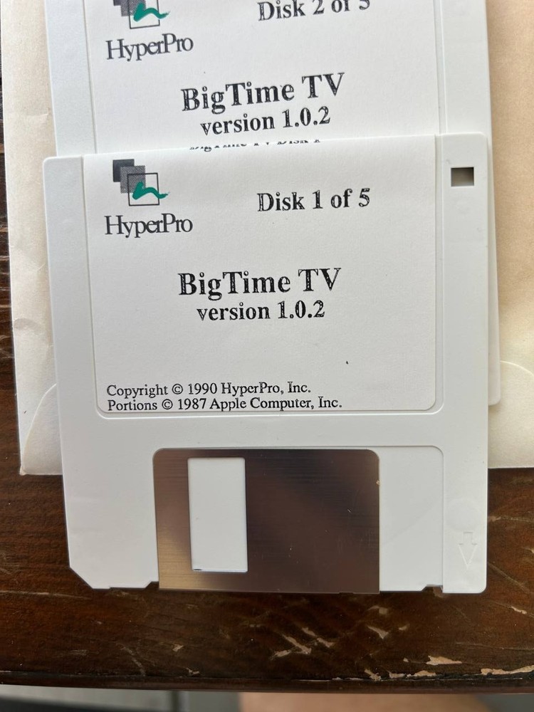 Vintage HyperPro BigTime TV. Multimedia Video Authoring System