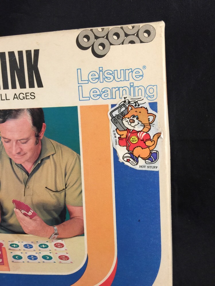 Vintage Let me think arithmetic game Leisure Learning complete
