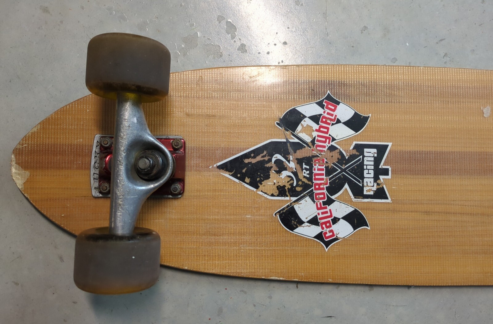 Skate Designs 32 RT California Hybrid Racing Skateboard (Dale Smith of Hobie)