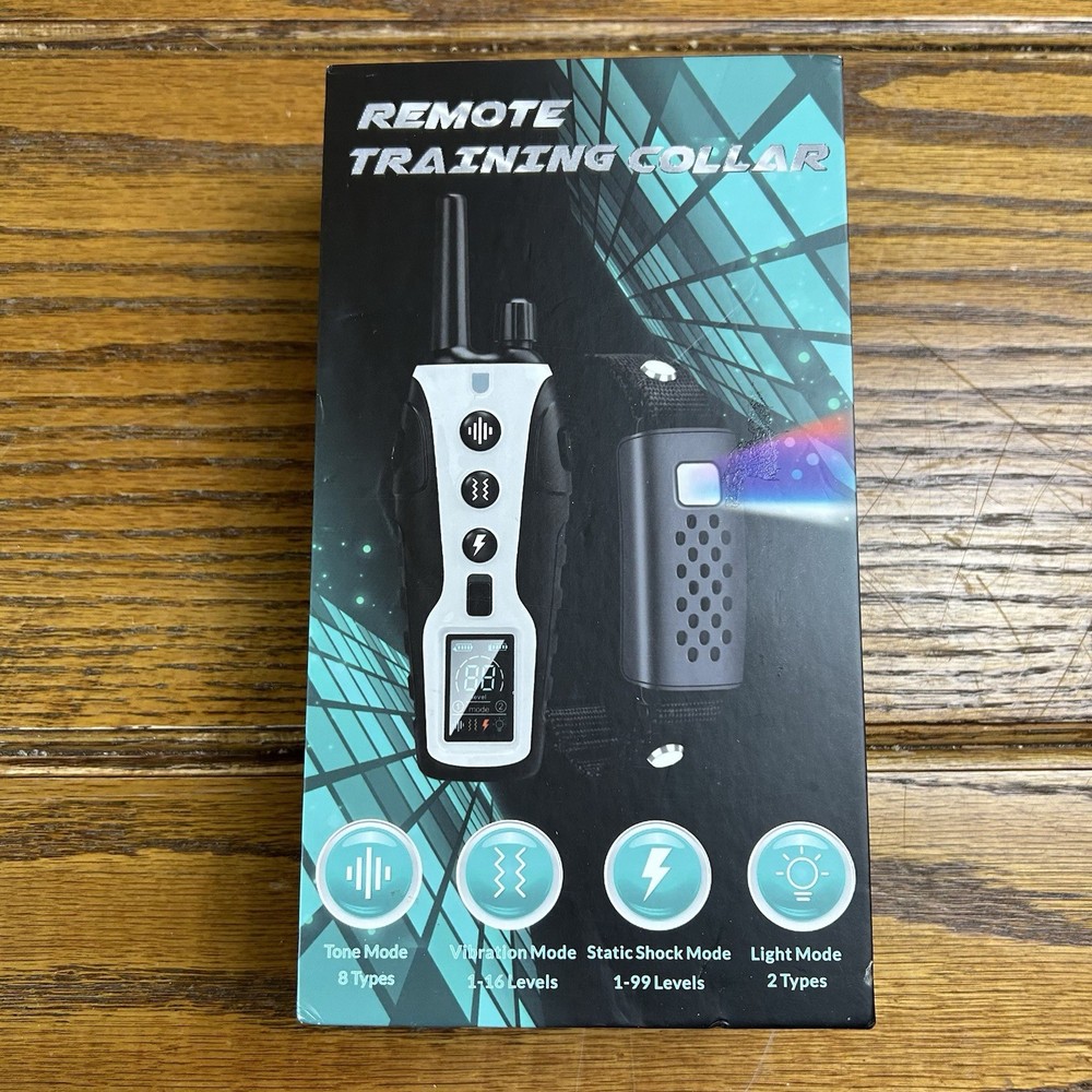 Dog Remote Training Collar, Water Proof, Rechargeable, with Remote