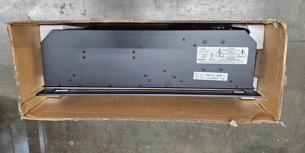 Dimplex XHD28L Multi-Fire XHD Electric Firebox 28" - Black