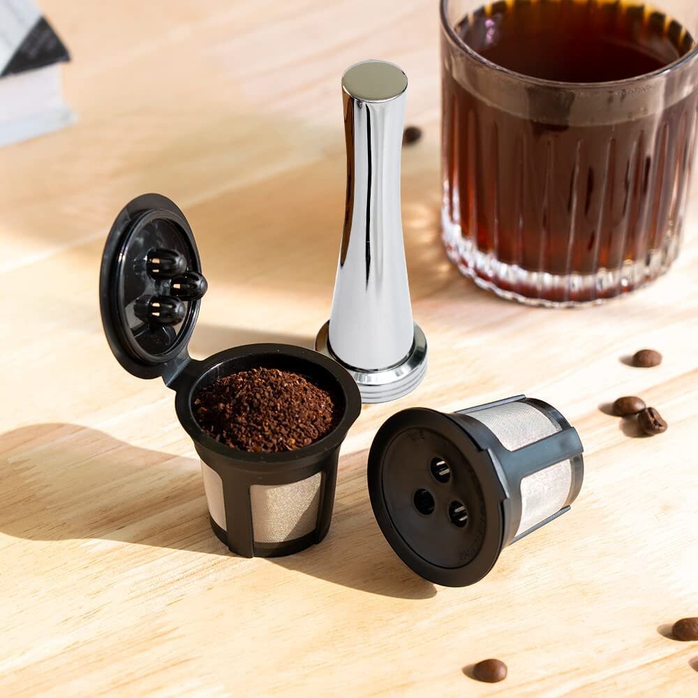 Ninja Dual Brew Coffee Maker 6 Reusable Refillable K Cup Coffee Filter Pods
