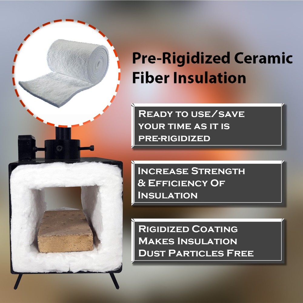 Blacksmiths Single Burner Propane Forge with Stand for Knifemaking Farriers