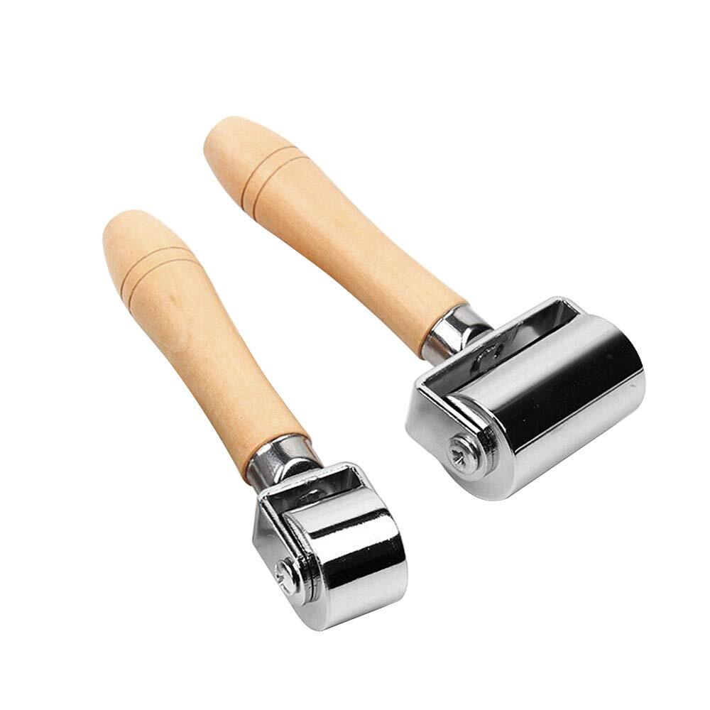 Leather Press Edge Roller Tool 60mm & 26mm Platen Laminating Tool