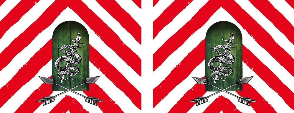 Self Stick Banner Card compatible with  Dogs Of War Braganza's Besiegers