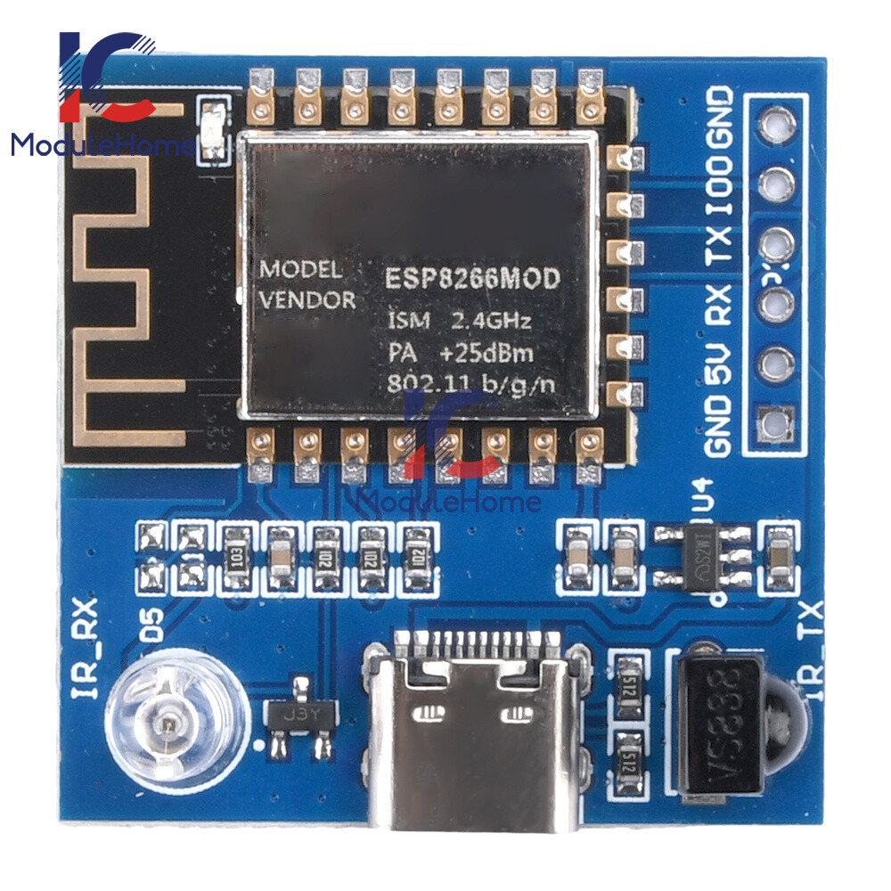 Type-C ESP8266 ESP-12F Development Board NEC Directive WIFI Transmission Module