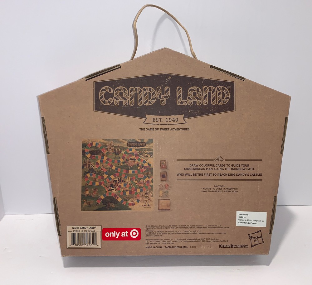 Rustic Series Candy Land Board Game 2016 Target Exclusive NIB