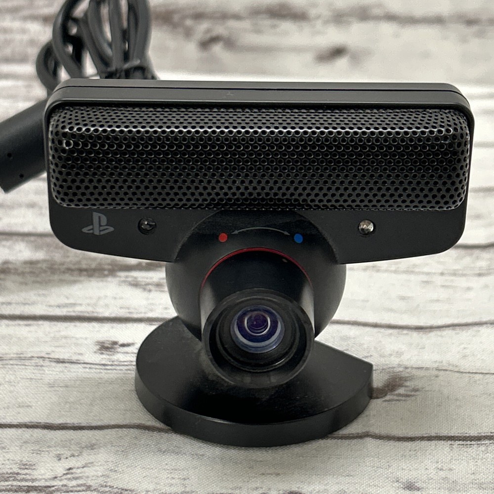 Play Station 3 Sony 4 Microphone Array System Webcam With Mount Pre-owned