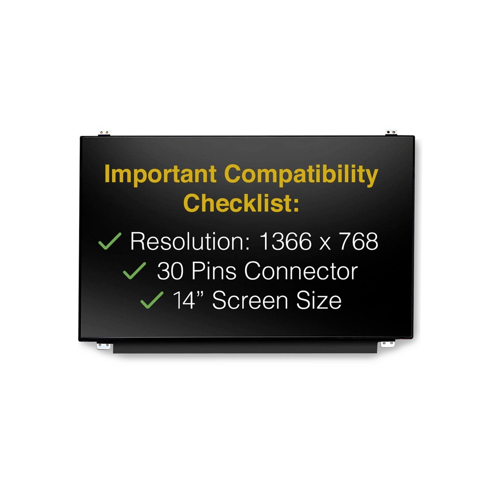 HP L62004-001 30 Pins Screen Replacement LCD LED Display With Tools