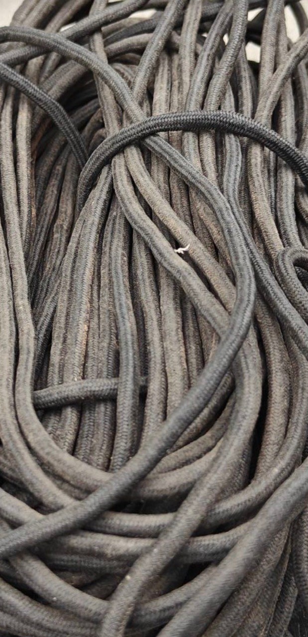 1 meter Siemens 1930s 4-Core Fabric Cable 22AWG Copper Berlin Rare