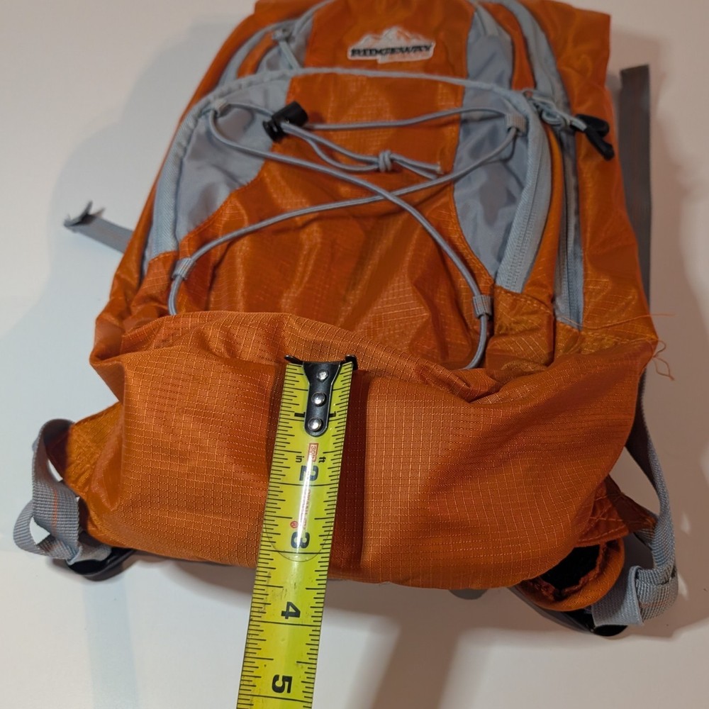 Kelty Ridgeway Hydration Pack Orange Sawnee Ultralight Backpack 2L, NO BLADDER