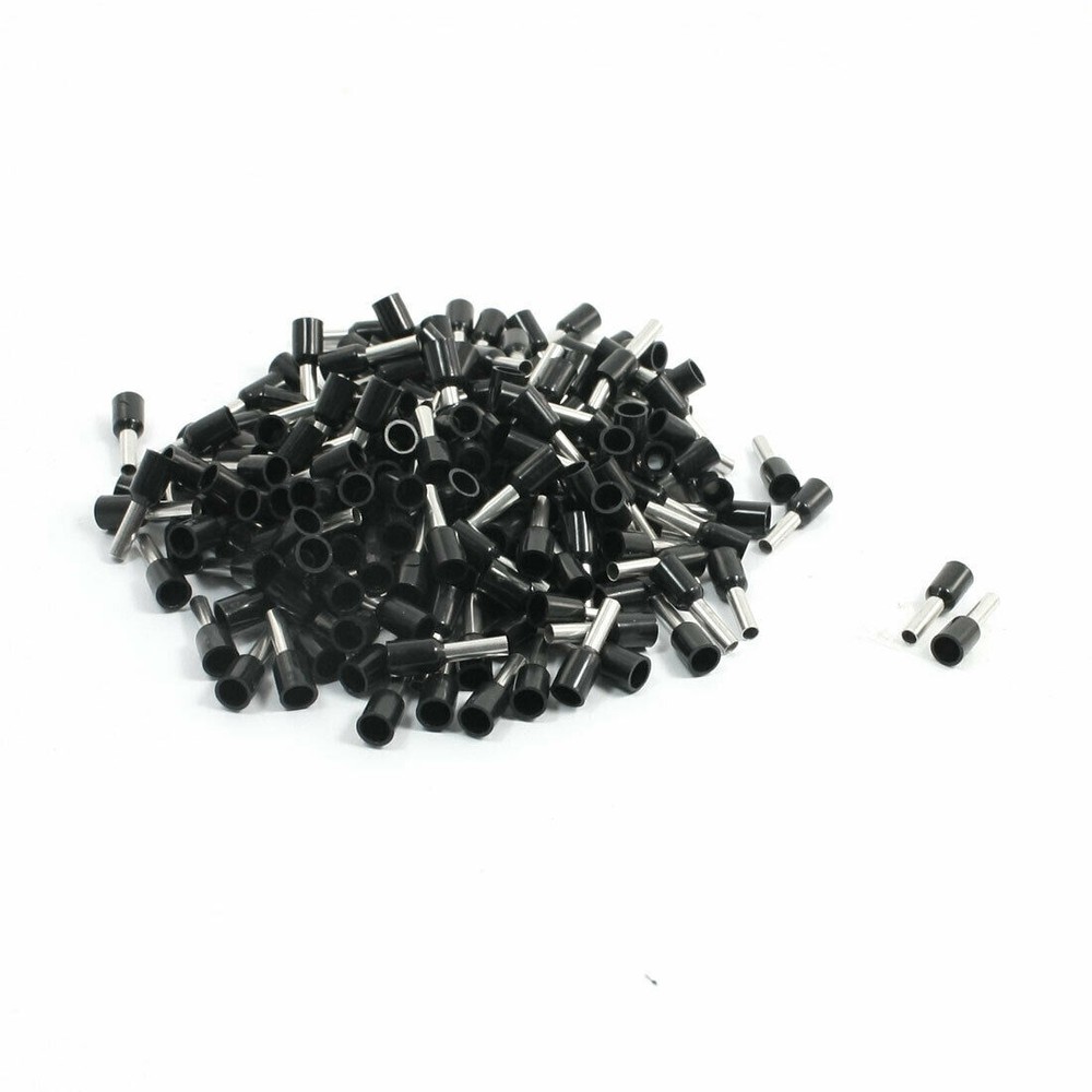 E2508 14AWG Cable Plastic Ferrules Pre Insulation Wiring Terminals 190Pcs