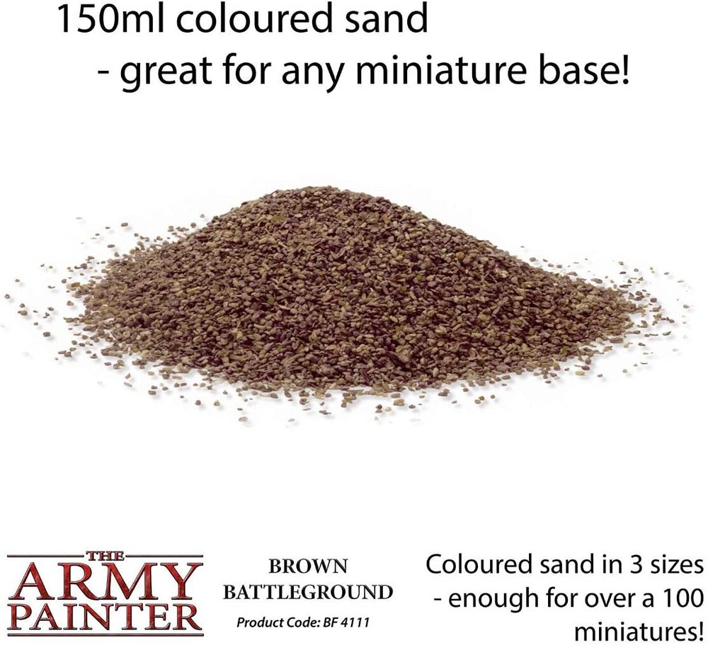 The Army Painter Battlefields: Miniature Diorama Basing Scenery Flock