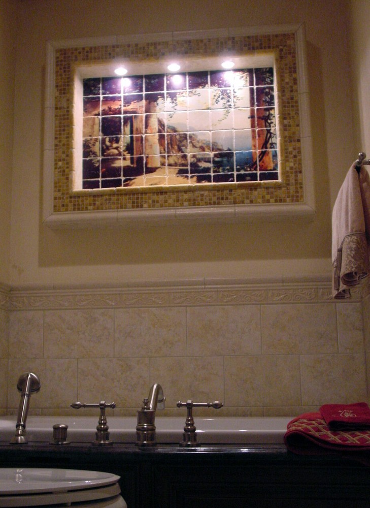 30 x 24 Mural Ceramic Decor Bath Backsplash Tile #170