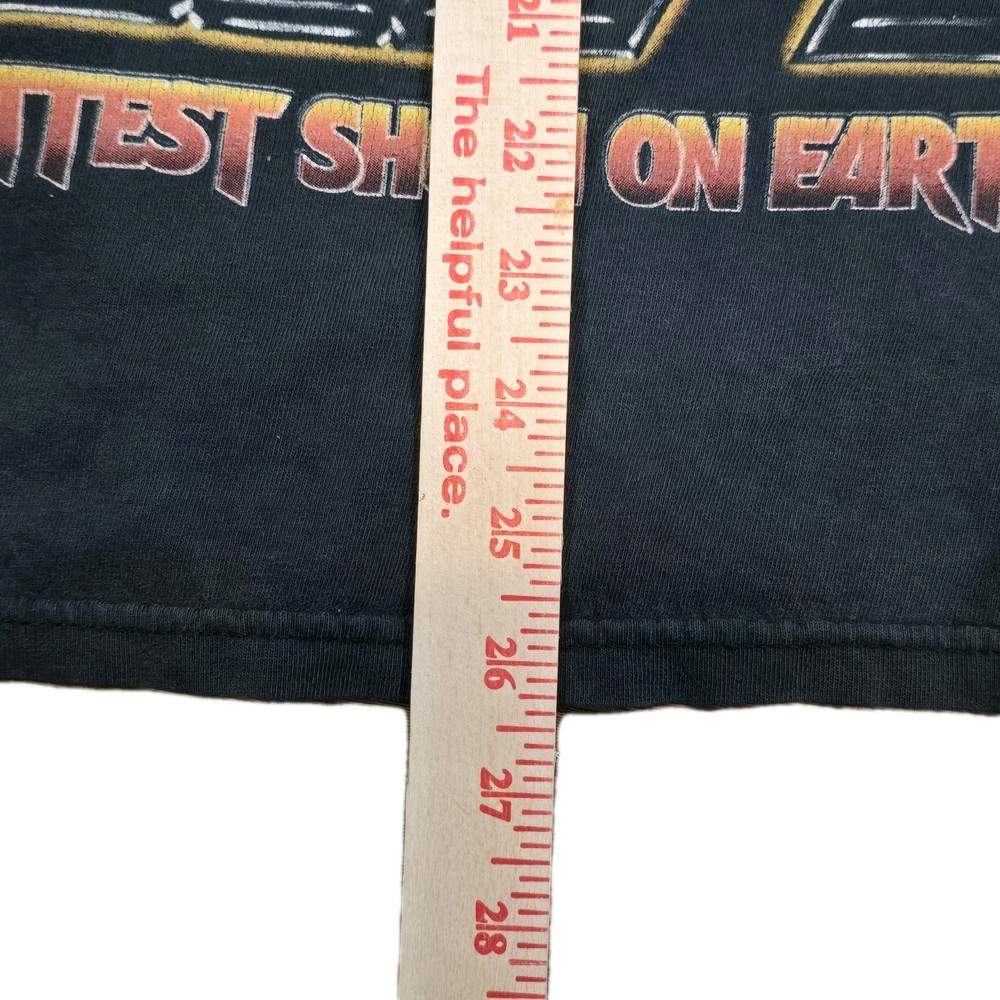 Kiss The Hottest Show On Earth 2011 Tour T-Shirt Size Large Black Rock