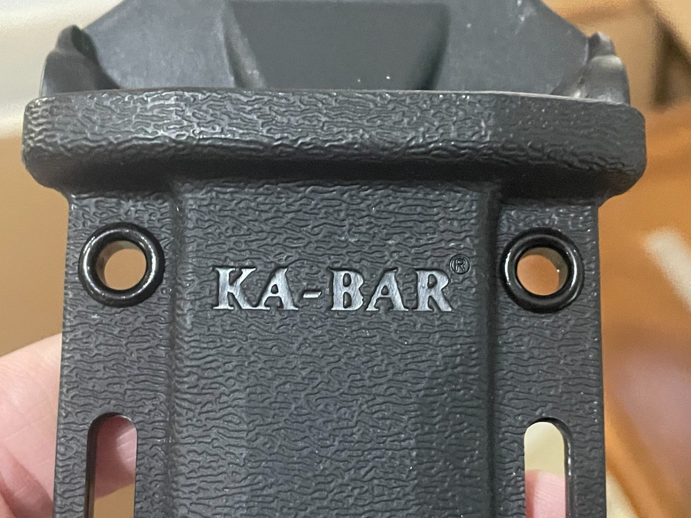 KA-BAR Full-Size Black Hard Knife Sheath
