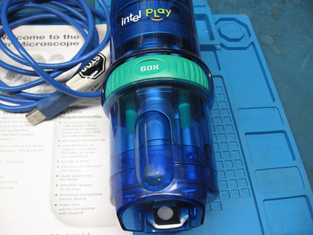 Intel Play QX3 Computer Microscope - No Base