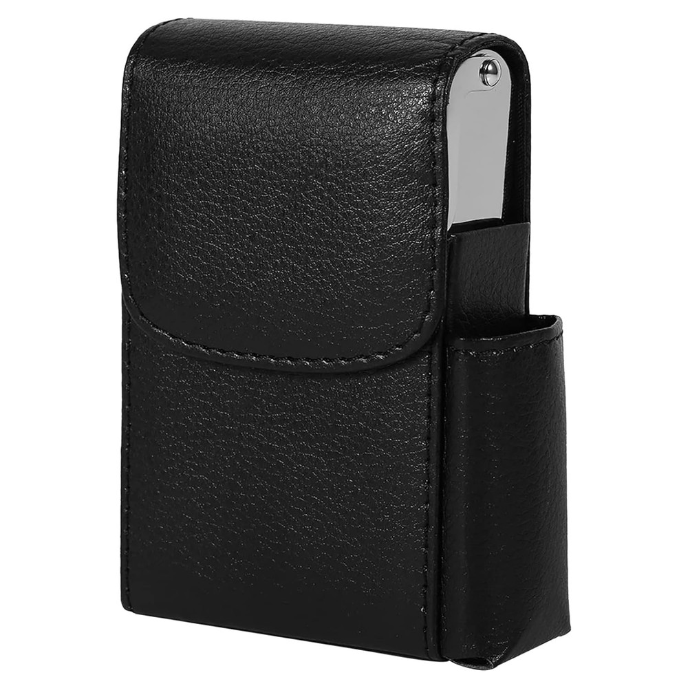 Leather Cigarette Case, Leather Cigarette Box anti Scratch Protective Storage Ca