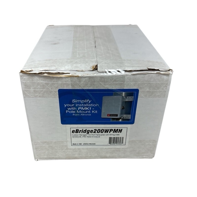 Altronix eBridge200WPM EoC or Long Range Ethernet 2 Port Transceiver