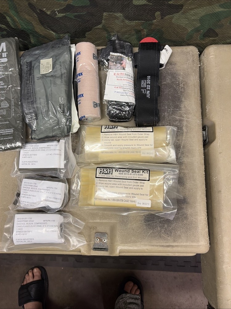 SKEDCO Combat Casevac SOF Mobility Kit Medic Bag w/ Supplies