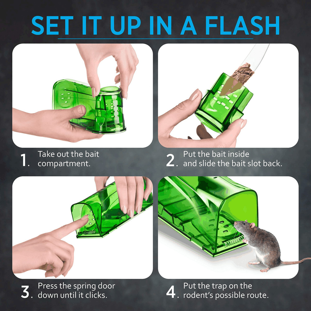 Humane Mouse Traps Catch and Release That Work Mouse Traps No Kill Live