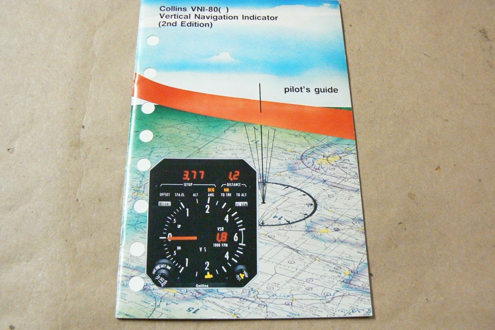 Collins VNI-80 ( ) Vertical Navigation Indicator Pilot's Guide 2nd edition