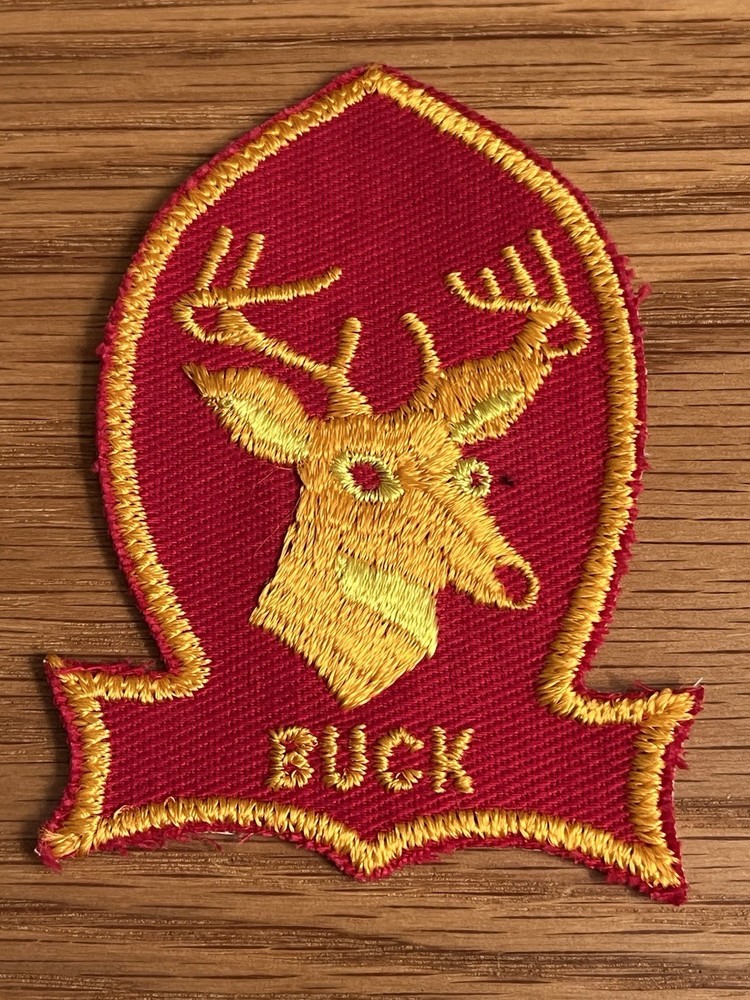 VINTAGE “BUCK ” DEER HUNTING Patch