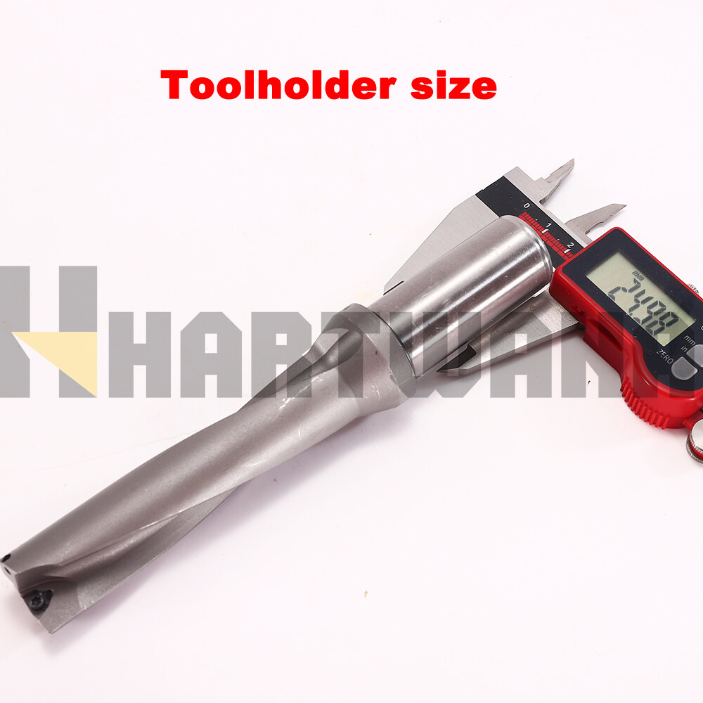 24mm U Drill Indexable Carbide Drill Holder WCMX040208 Inserts 10PCS