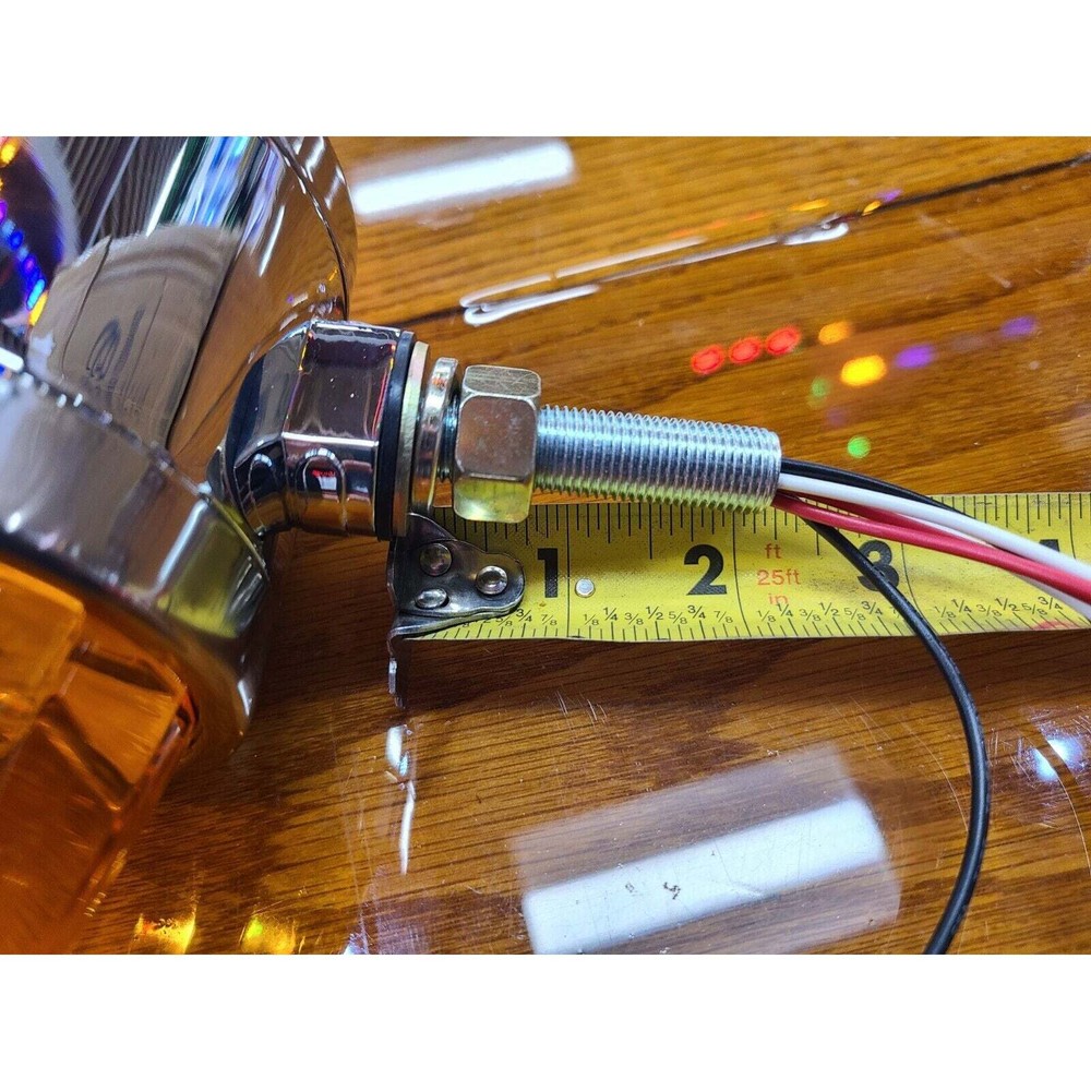 51549 18 LED Dual Function Watermelon Double Face Light Amber LED/red with clear