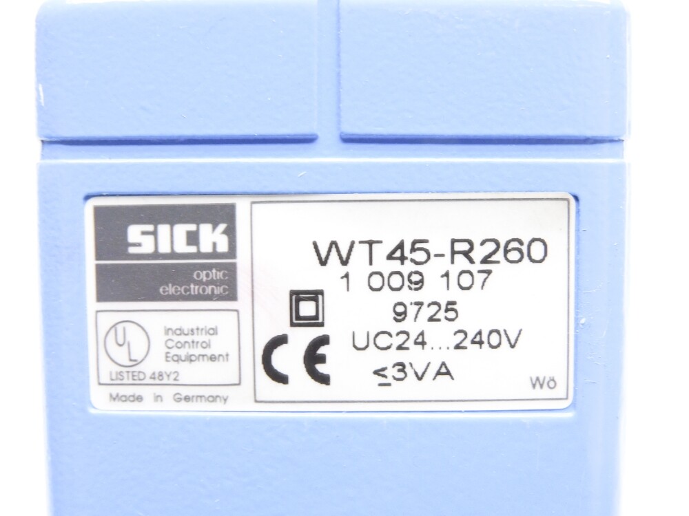 SICK WT45-R260 1009107 NSNP